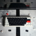 GMK Sumi 104+37 Full PBT Dye-subbed Keycaps Set for Cherry MX Mechanical Gaming Keyboard